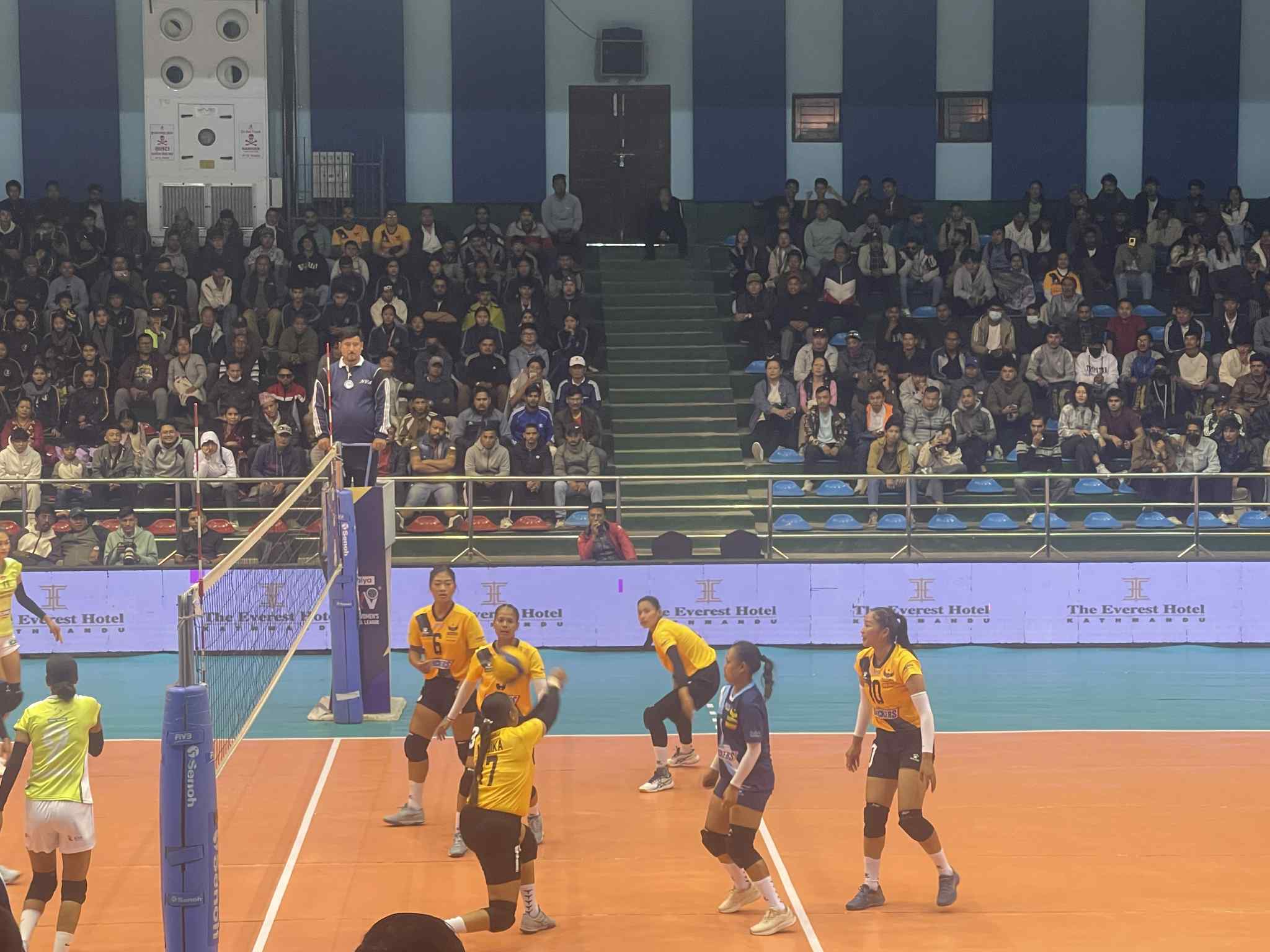 एभरेस्ट महिला भलिबल लिगको फाइनलमा कर्णाली यशविस प्रवेश