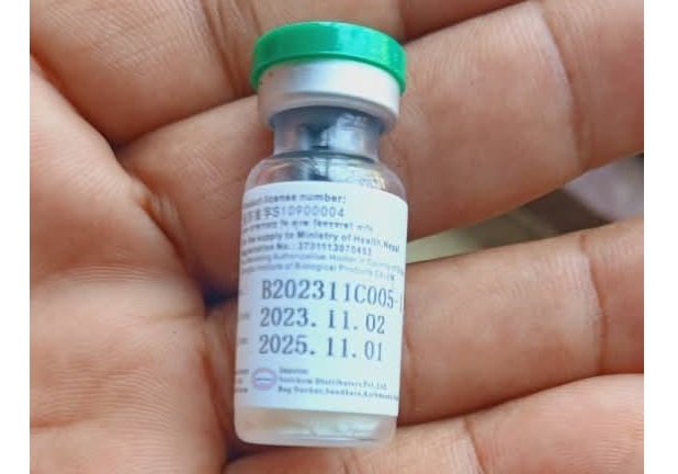 बालबालिकालाई दिन तयारी परिएको खोप म्याद नाघेको भेटियो