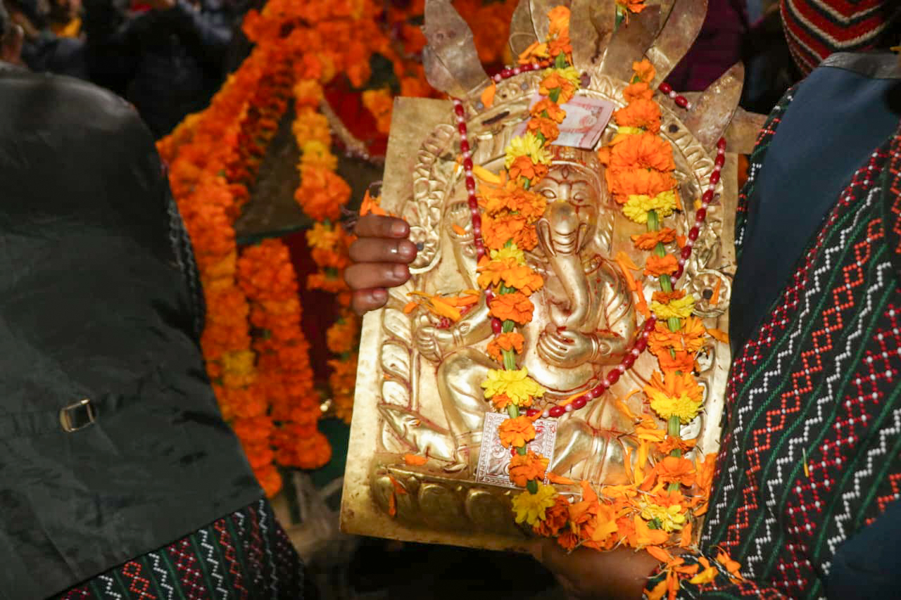 श्री गणेश, भिमसेन र सरस्वती जात्रा (तस्विरहरु)