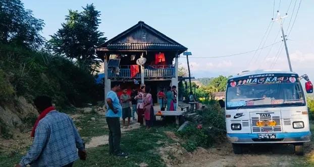 बागमती गाउँपालिकाको बगाहमा पहिलोपटक बस सेवा सञ्चालन