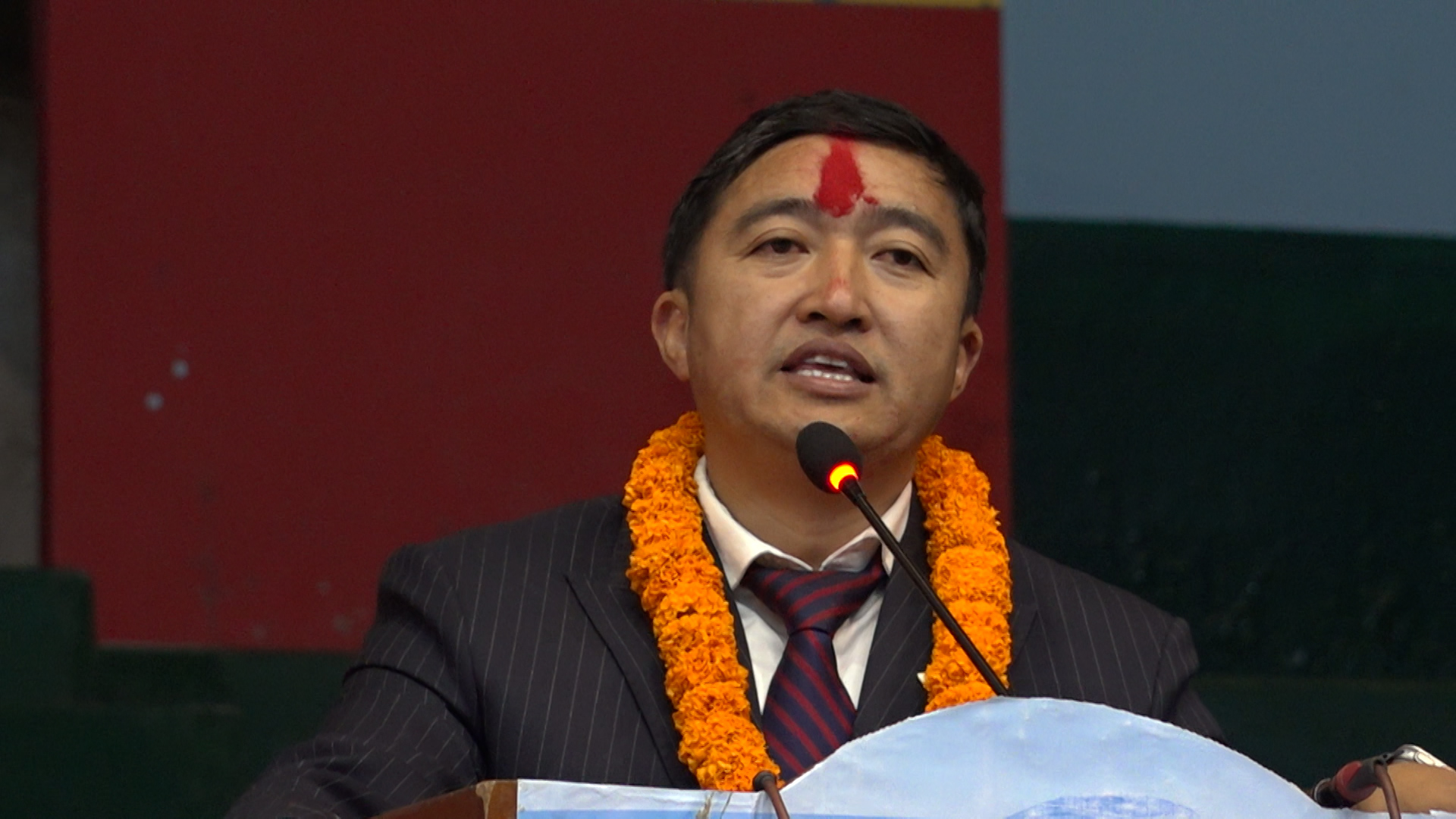 विदाइ समारोहमा घिसिङको प्रतिबद्धता: खेलकुदको विकासमा खरो बन्नेछु