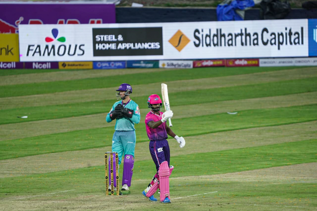 दोस्रो सिजनको एनपीएलमा आशिफको पहिलो अर्धशतक