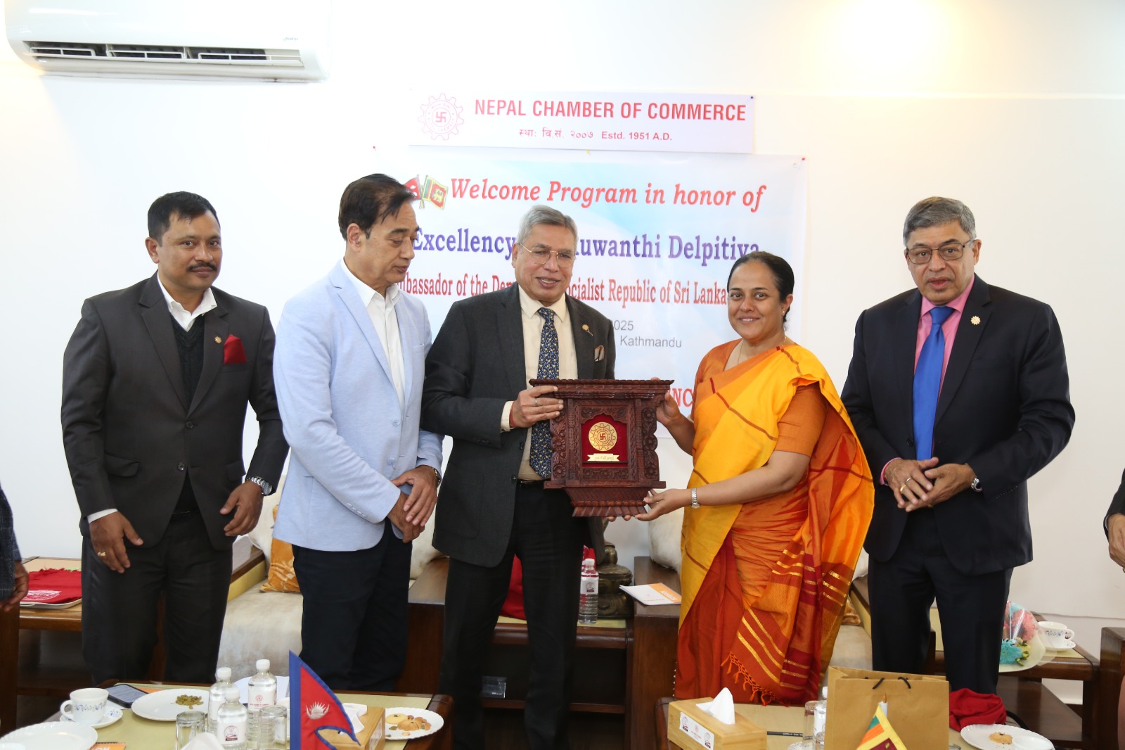 नेपाल र श्रीलंकाबीच व्यापार सहजीकरण एवं हवाईसेवा विस्तार लागि आग्रह