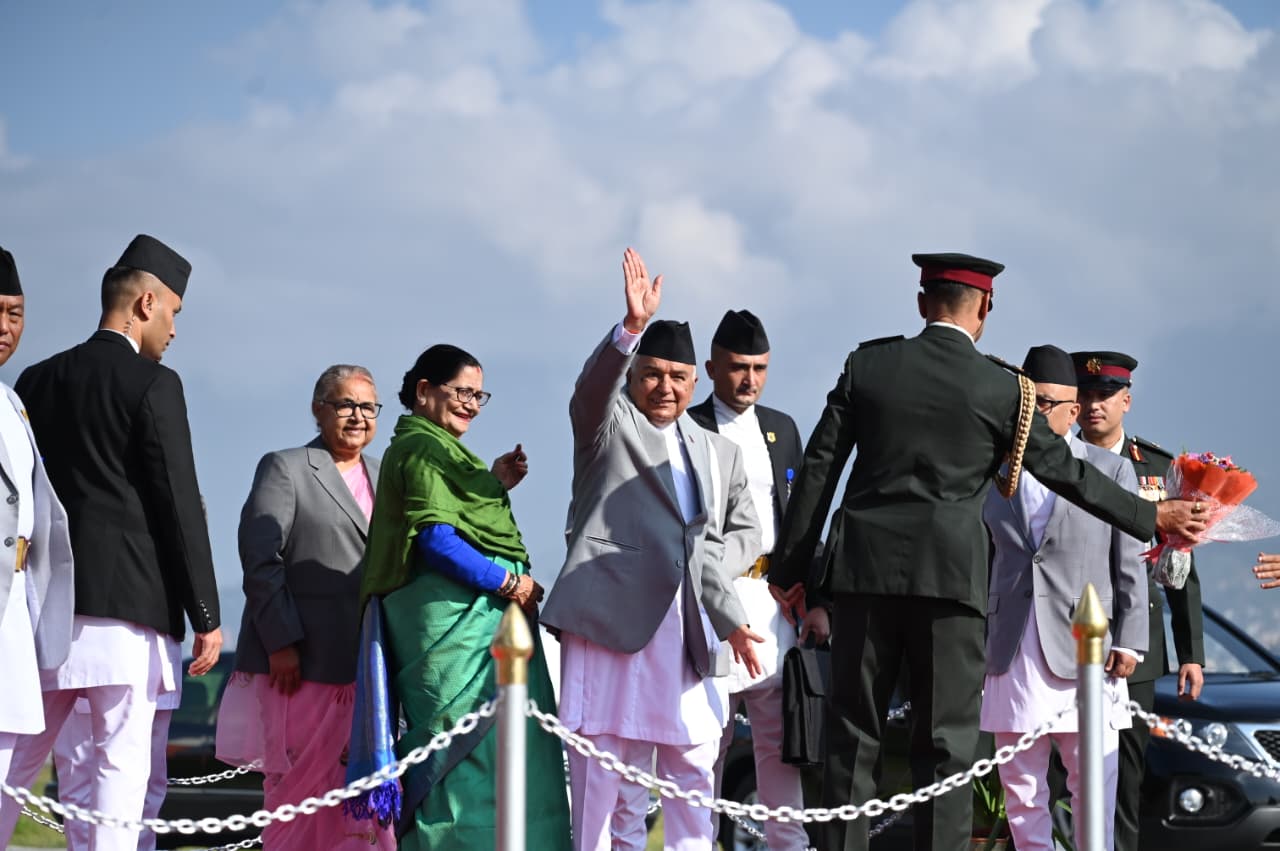 राष्ट्रपति पौडेल कतार प्रस्थान