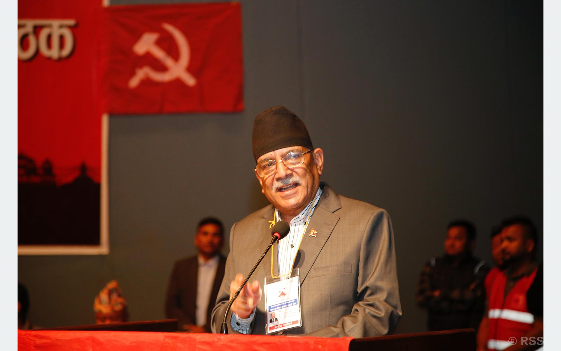 बृहत् वाम एकताबाट समाजवादी क्रान्तिको वातावरण बन्दैछ : संयोजक दाहाल