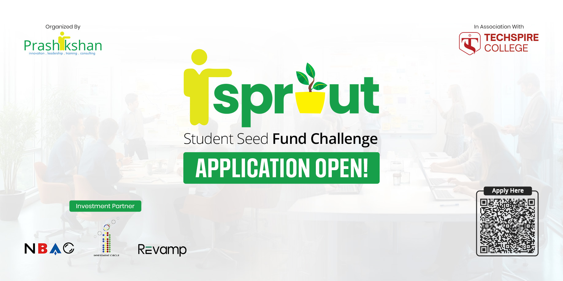 प्रशिक्षक नेपालले ‘इस्प्राउटः विद्यार्थी सिड फर च्यालेन्ज’ कार्यक्रम आयोजना गर्ने