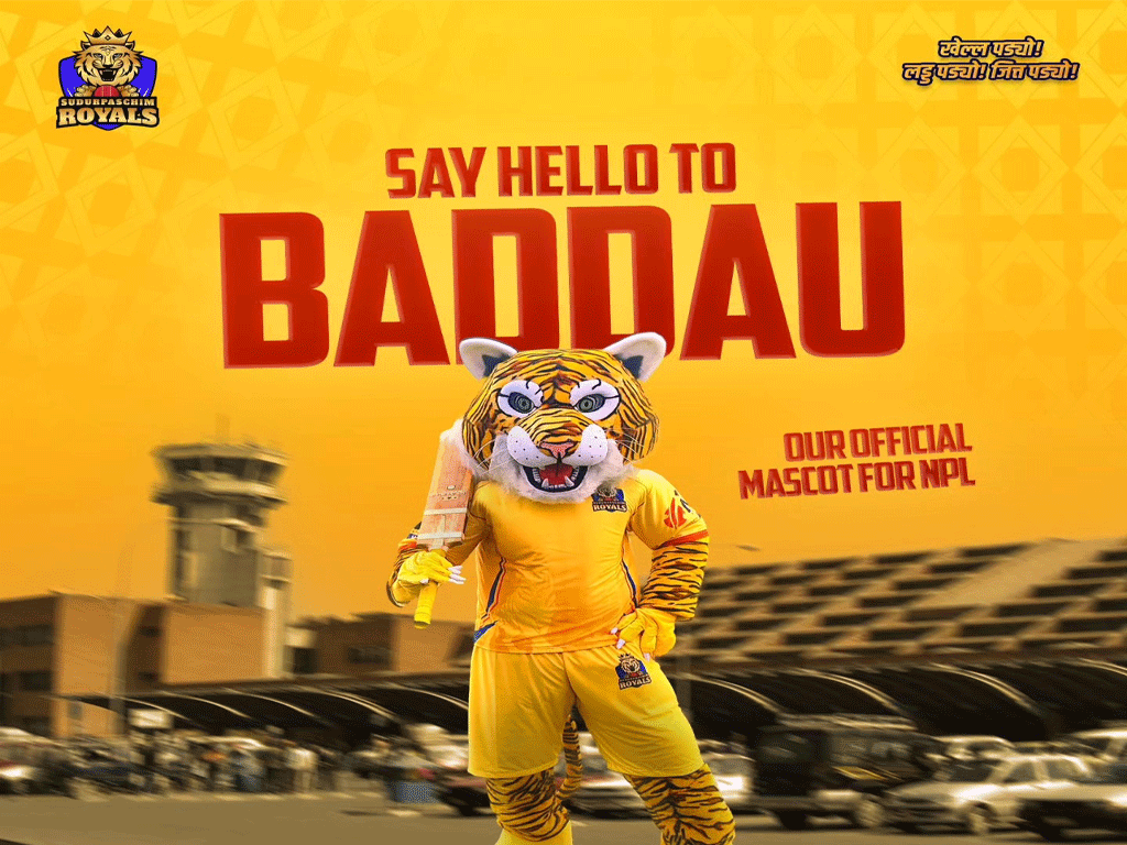 सुदूरपश्चिम रोयल्सद्वारा ‘बड्डाउ’ मस्कट सार्वजनिक