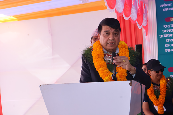 धर्मसँग मानवीय भावनालाई जोडौं : अध्यक्ष ढकाल