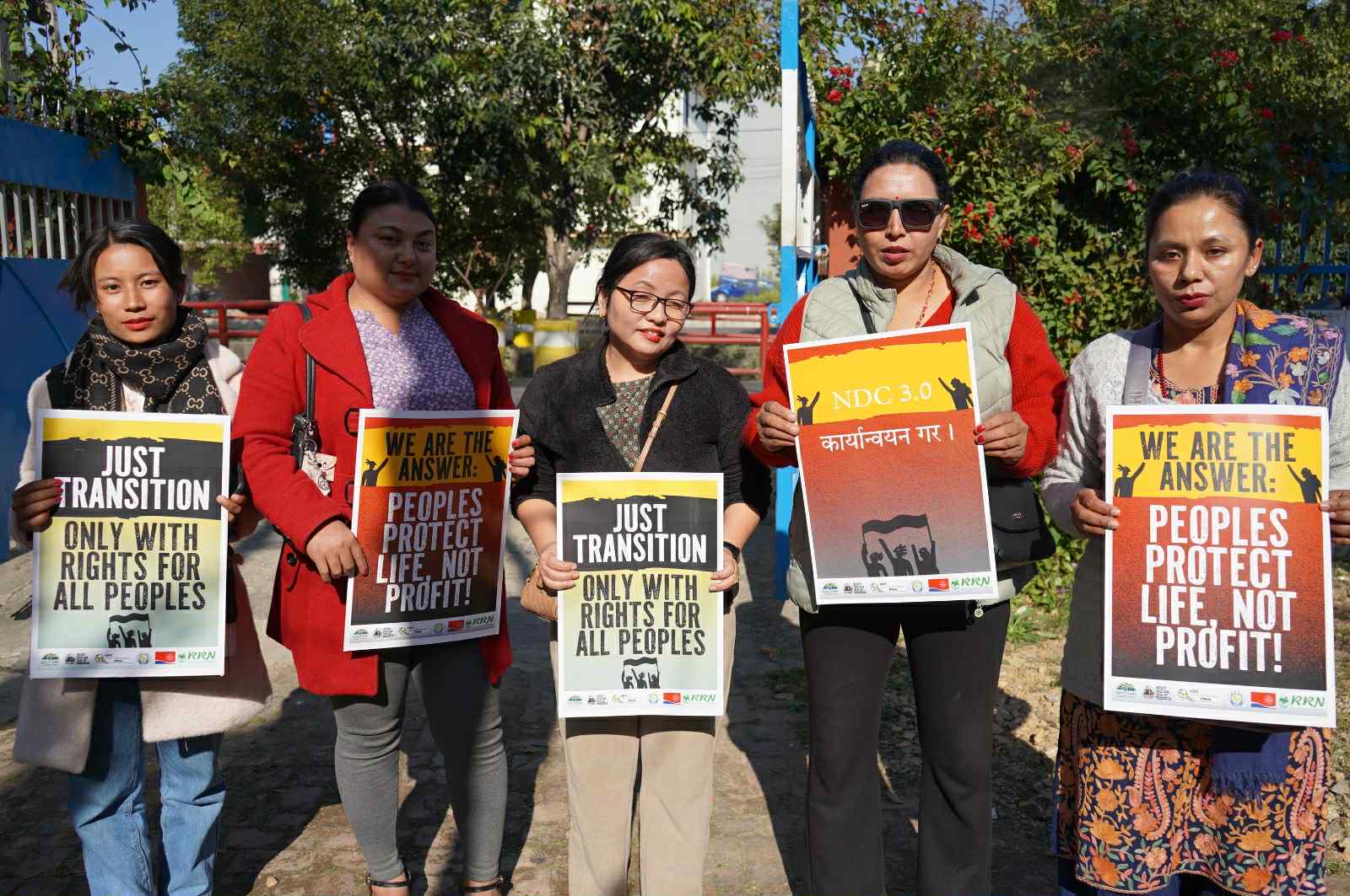 जलवायु न्यायको लागि विश्वव्यापी प्रदर्शन