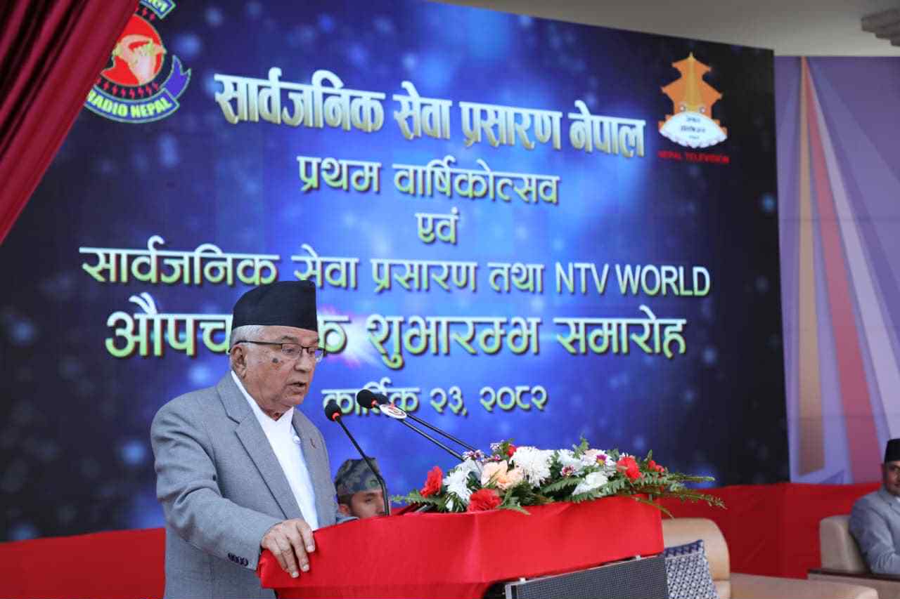 सुशासन र विकासप्रतिको युवा चाहना पूरा गर्दे लोकतन्त्रलाई अझ उन्नत बनाउन निर्वाचन सफल पारौं : राष्ट्रपति