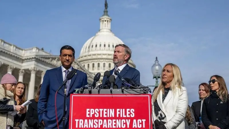 अमेरिकी कंग्रेसद्वारा एपस्टाइनका फाइलहरू सार्वजनिक गर्ने विधेयक अनुमोदन