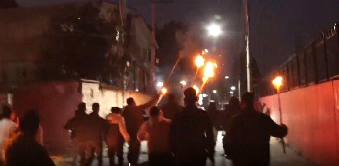 काठमाडौंमा अनेरास्ववियु निकाल्यो मसाल जुलुस