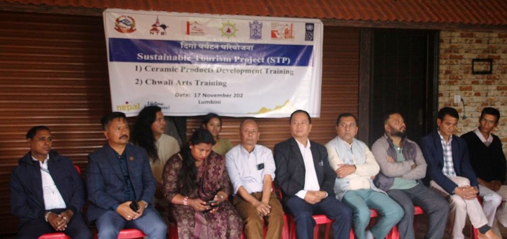 लुम्बिनीमा ‘सेरामिकजन्य’ वस्तु उत्पादन कला प्रशिक्षण सुरु