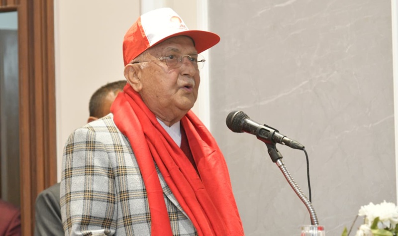 नेपाली कम्युनिष्ट पार्टीप्रति ओलीको कटाक्ष : वामपन्थी विचारबाट पतन भएकाहरूको एकता