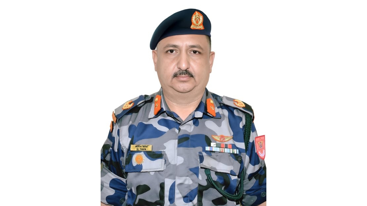 सशस्त्रको प्रवक्तामा डिआइजी थापा