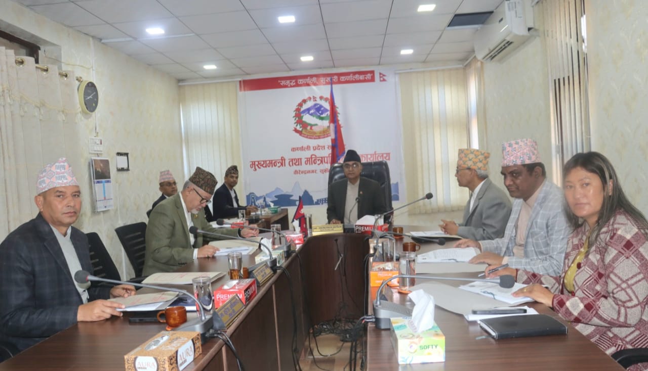 कर्णाली प्रदेशमा मन्त्रालयको संख्या घटाइयो