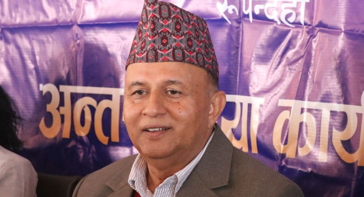 नहुने चूनावको पैरवी गरेर एमालेले समय खेर फाल्दैनः शंकर पोखरेल