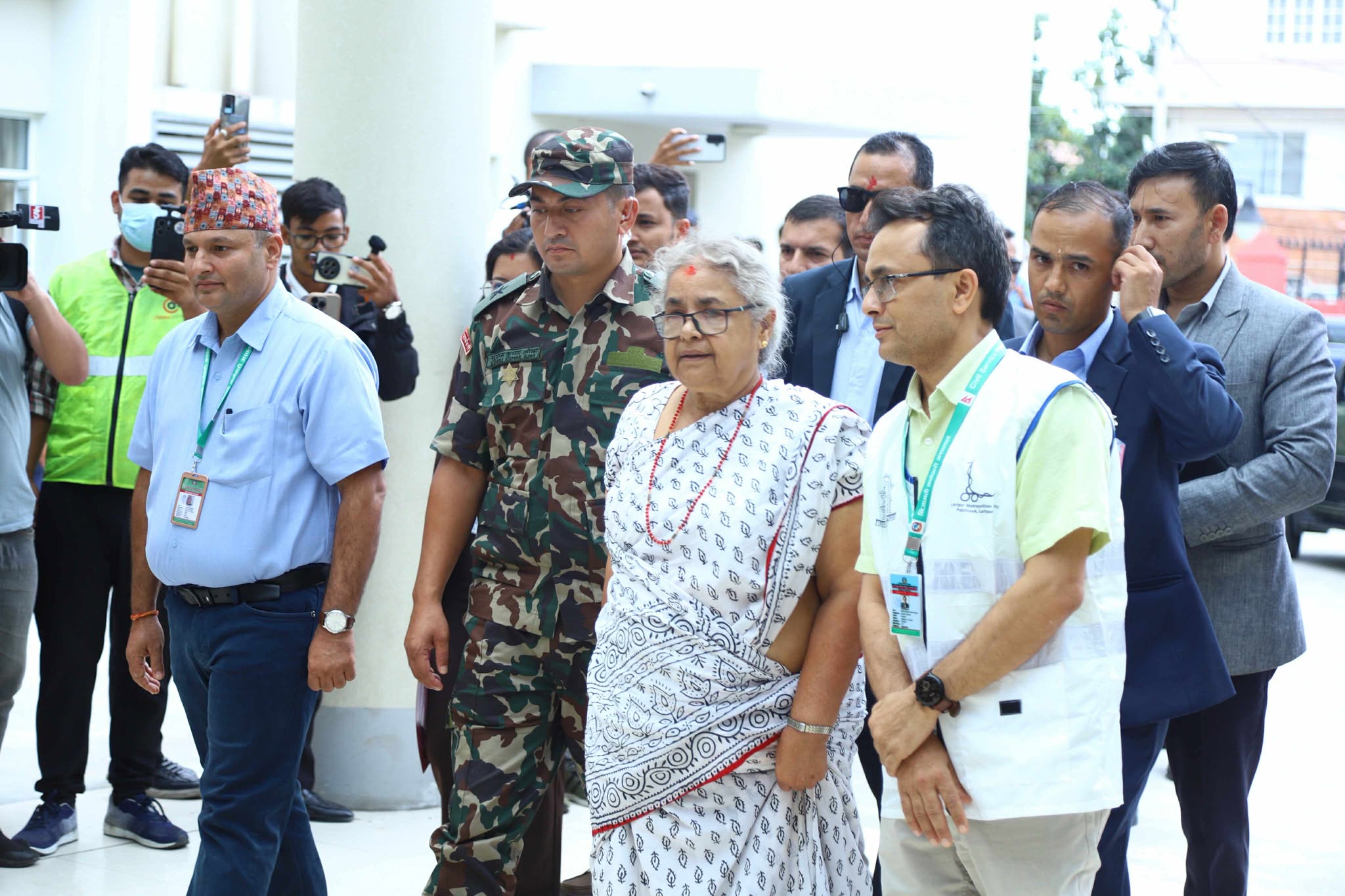 निवर्तमान प्रधानमन्त्री कार्की निवास फिर्ता