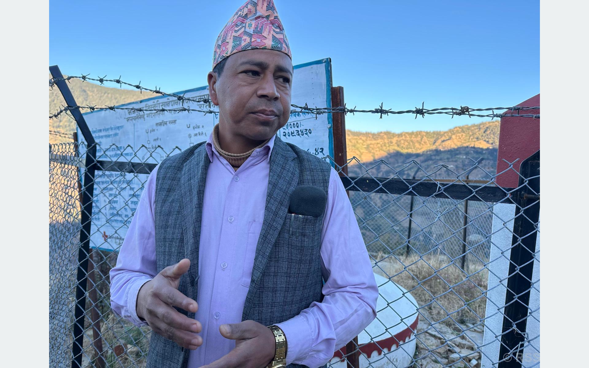 खानेपानीको चरम सङ्कट भएका भगवतीमाई गाउँपालिकाका तीनवडामा खानेपानीको सुविधा