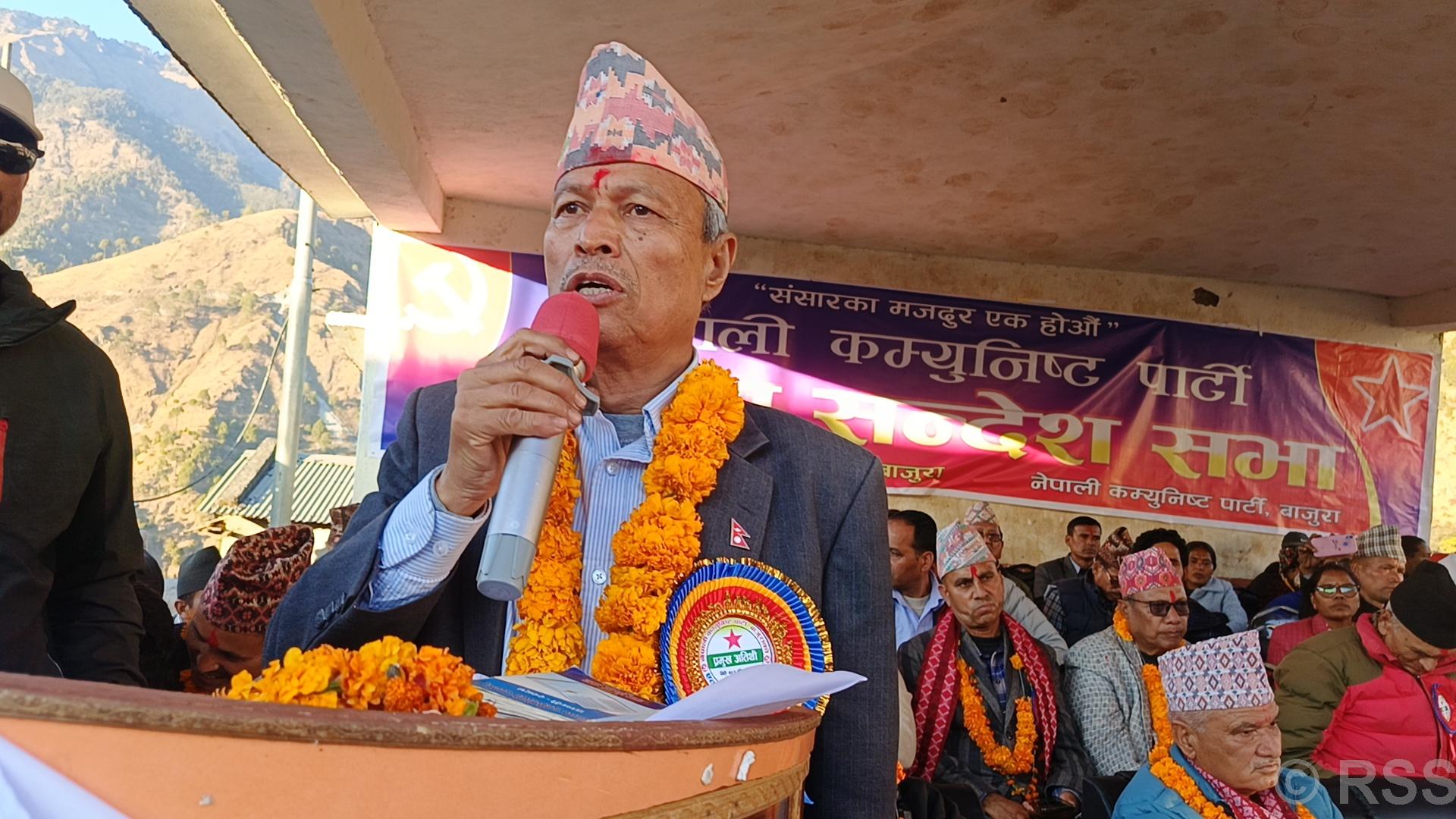 सरकारले निर्वाचनको वातावरण बनाउनुपर्नेमा भीम रावलको जोड