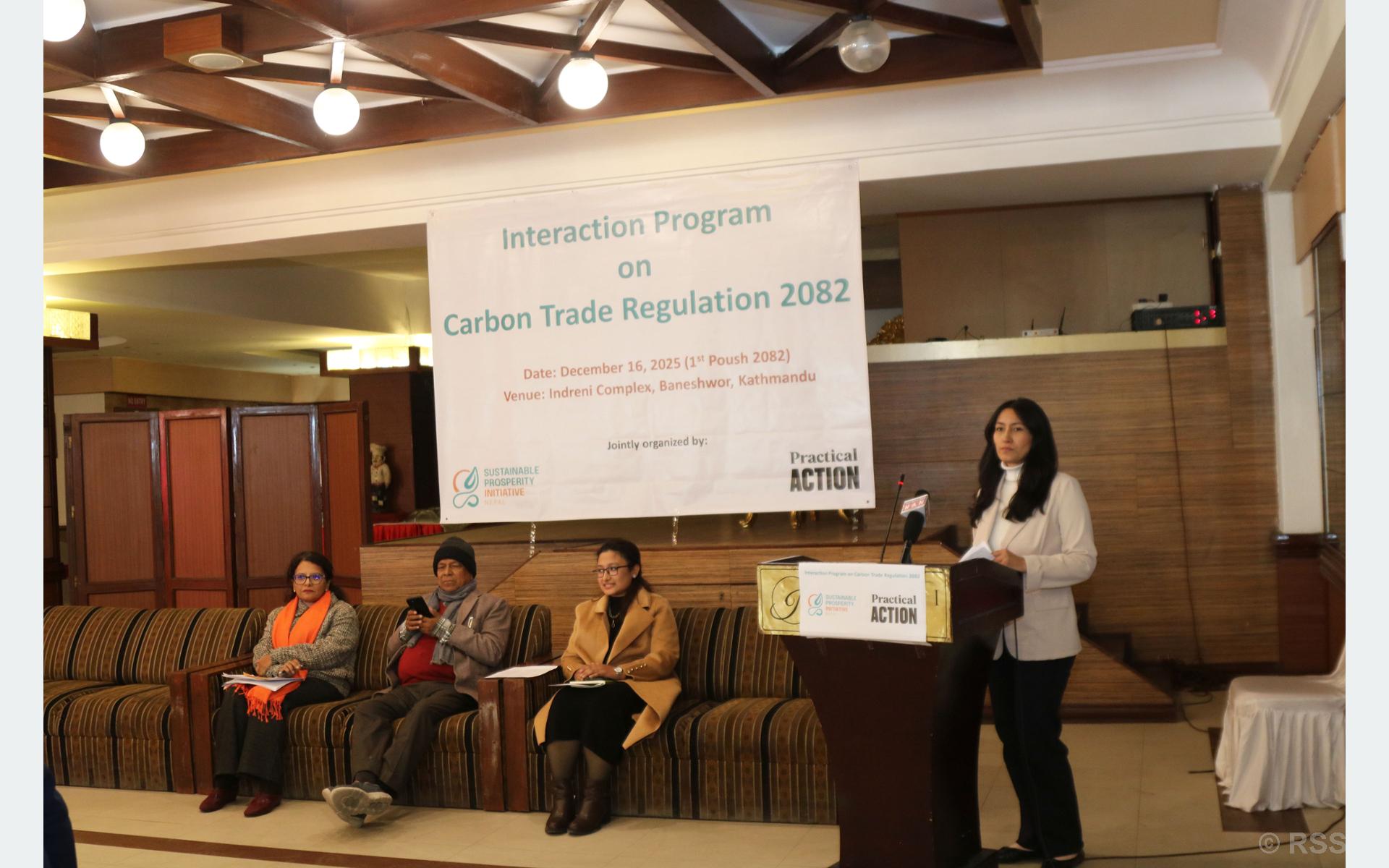 जलवायु परिवर्तनको असर न्यूनीकरण गर्न कार्बन व्यापार प्रभावकारी औजार