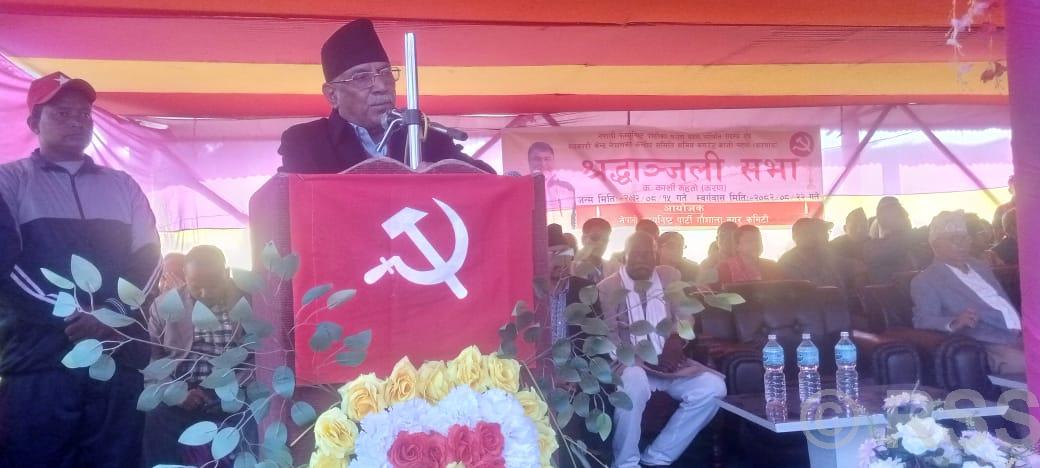 वर्तमान राजनीतिक सङ्कटको निकास चुनावबाट मात्र सम्भव : संयोजक दाहाल