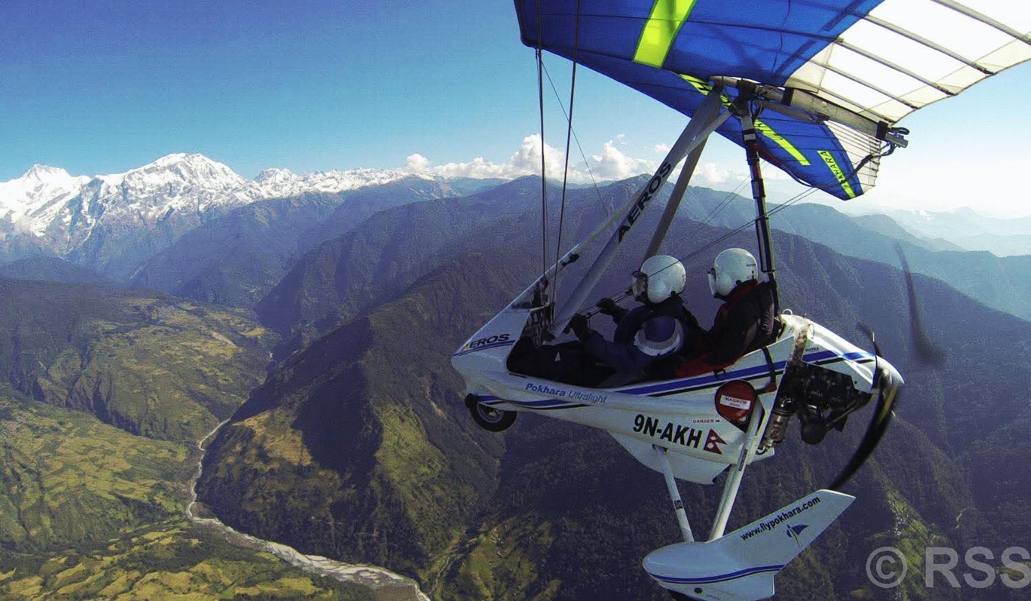 महँगो शुल्कले सुस्तायो पोखराको ‘पुतली जहाज’ को उडान