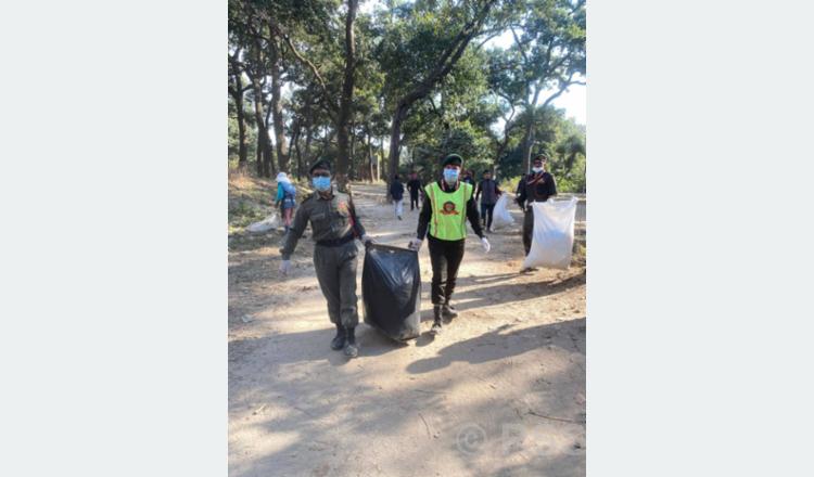 पशुपति क्षेत्रका सम्पदा सफाइ अभियान सुरु