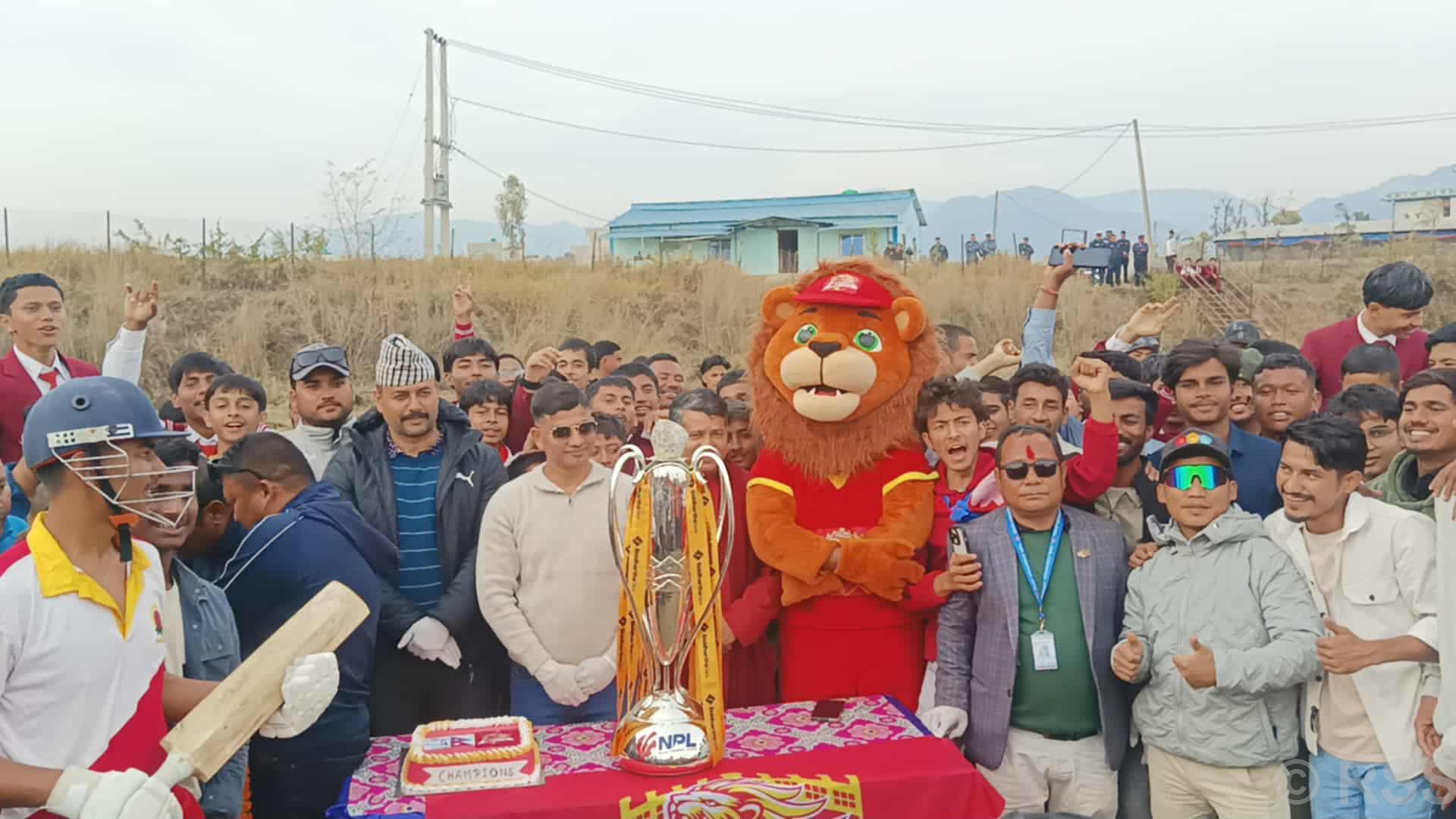 लुम्बिनी लायन्सको ट्रफी उत्सव र्‍याली घोराहीमा