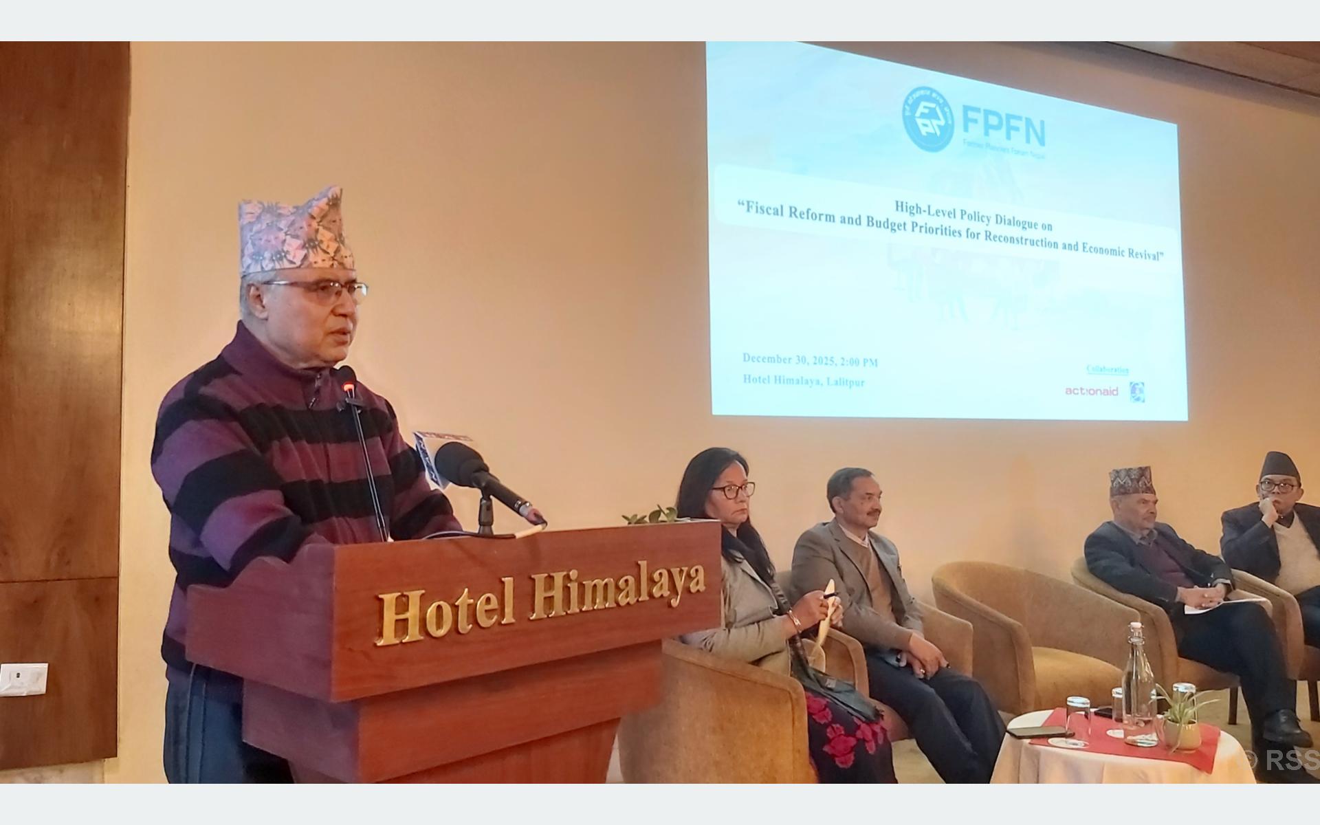 वित्तीय सुशासनका लागि अनिवार्य विद्युतीय भुक्तानी : अर्थमन्त्री खनाल