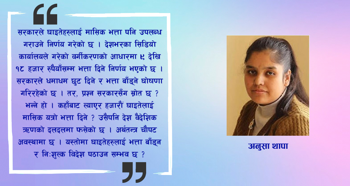 देश आर्थिक संकट र विदेशी ऋणको दलदलमा