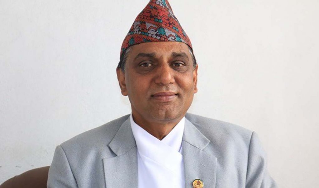 आनन्द पोखरेलको उपमहासचिवमा उमेदवारी दर्ता