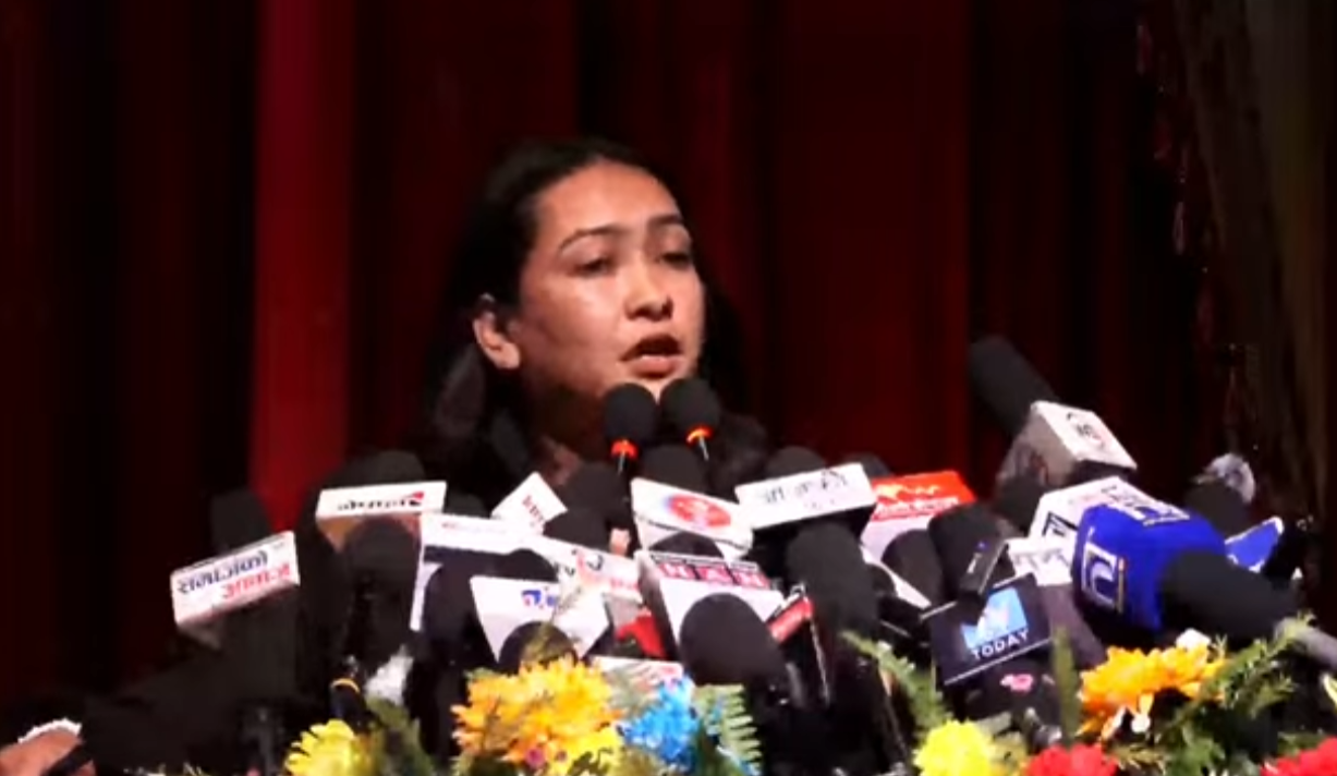 जेनजी आन्दोलनमा बगेको रगत खेरा जान नदिन एकजुट हुन आवश्यक छ : किशोरी कार्की