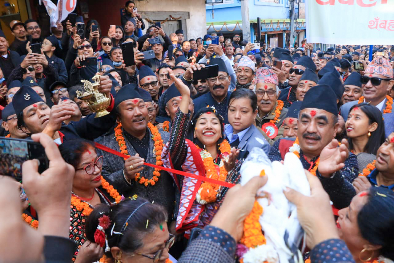 २२औं राष्ट्रिय ज्यापु दिवसका अवसरमा हाँडीगाउँमा र्‍याली (तस्विरहरू)