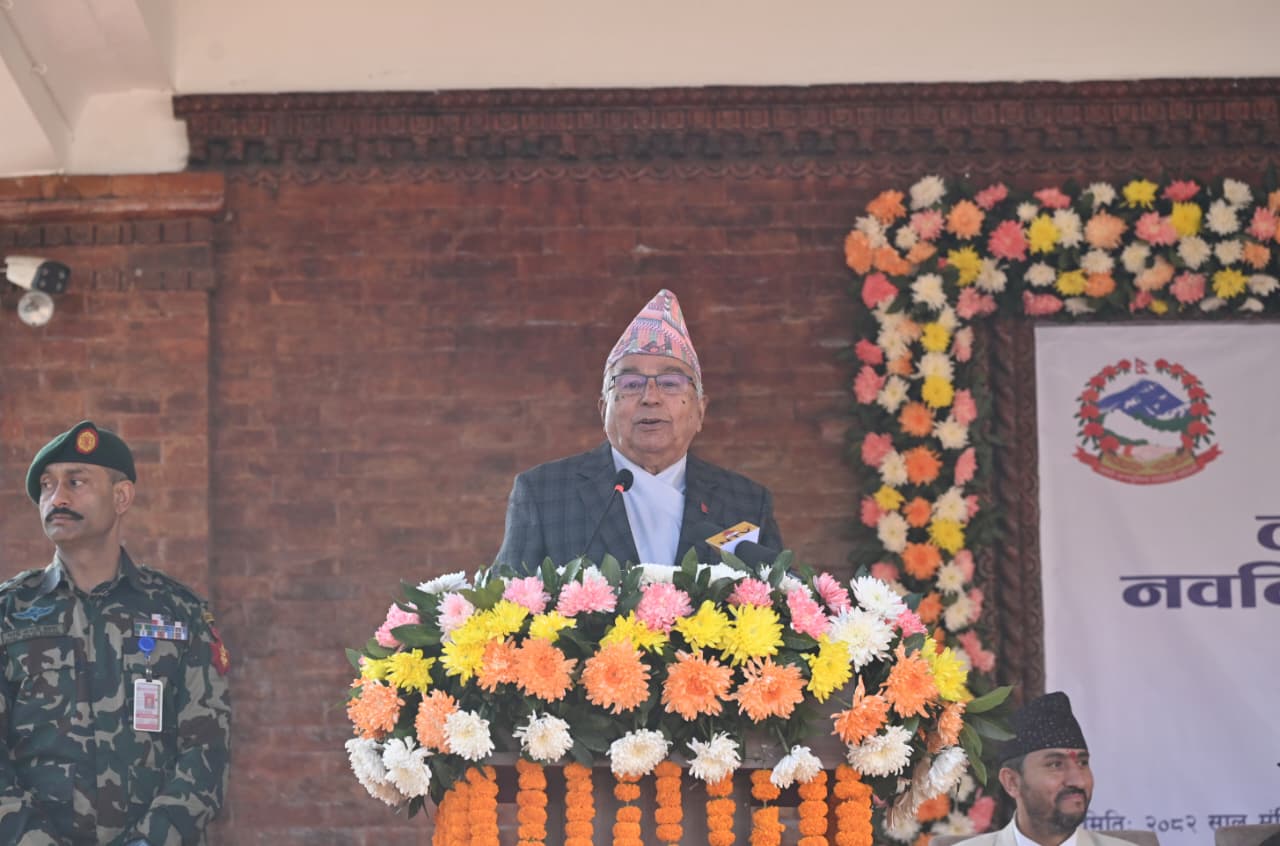 लोकतन्त्र व्यवस्था मात्रै होइन लोकहितमा समर्पिता चरण र चरित्र पनि हो : राष्ट्रपति