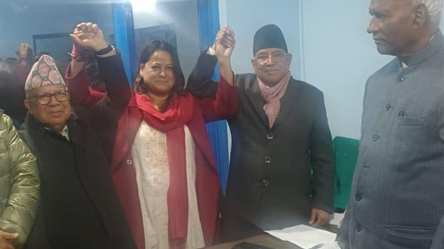 नेकपा र रञ्जिता नेतृत्वको नाउपाबीच एकता