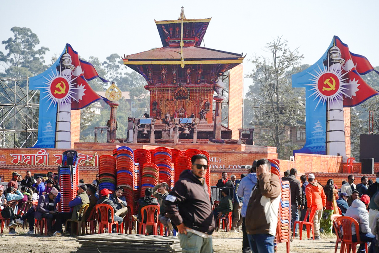 एमालेको ११ औं महाधिवेशनको यस्तो छ तयारी (तस्विरहरु)