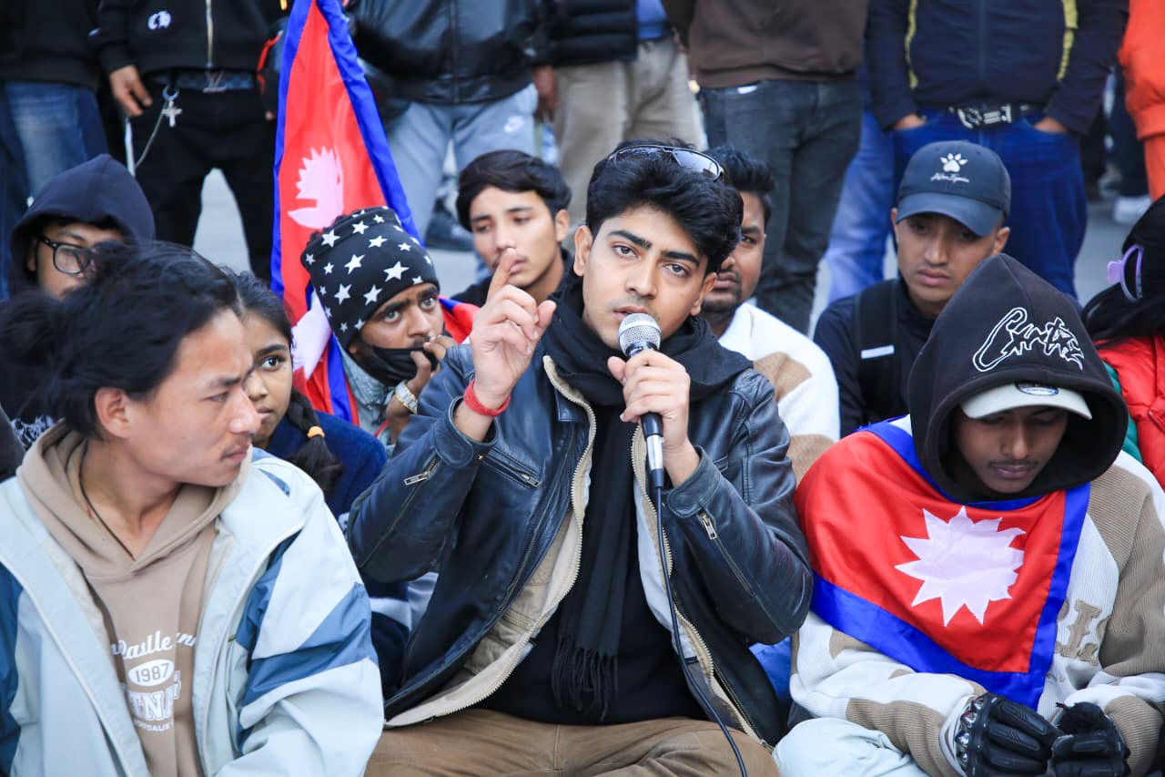 माइतीघरमा तेस्रो दिन पनि जेनजीको आन्दोलन जारी (तस्बिरहरू)