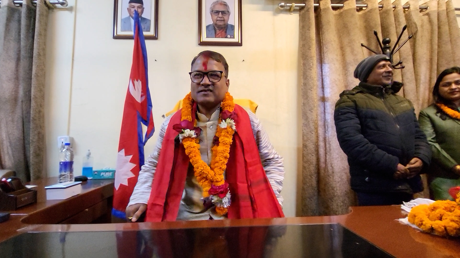 मधेश प्रदेशका नवनिर्वाचित सभामुख यादवद्वारा पदभार ग्रहण