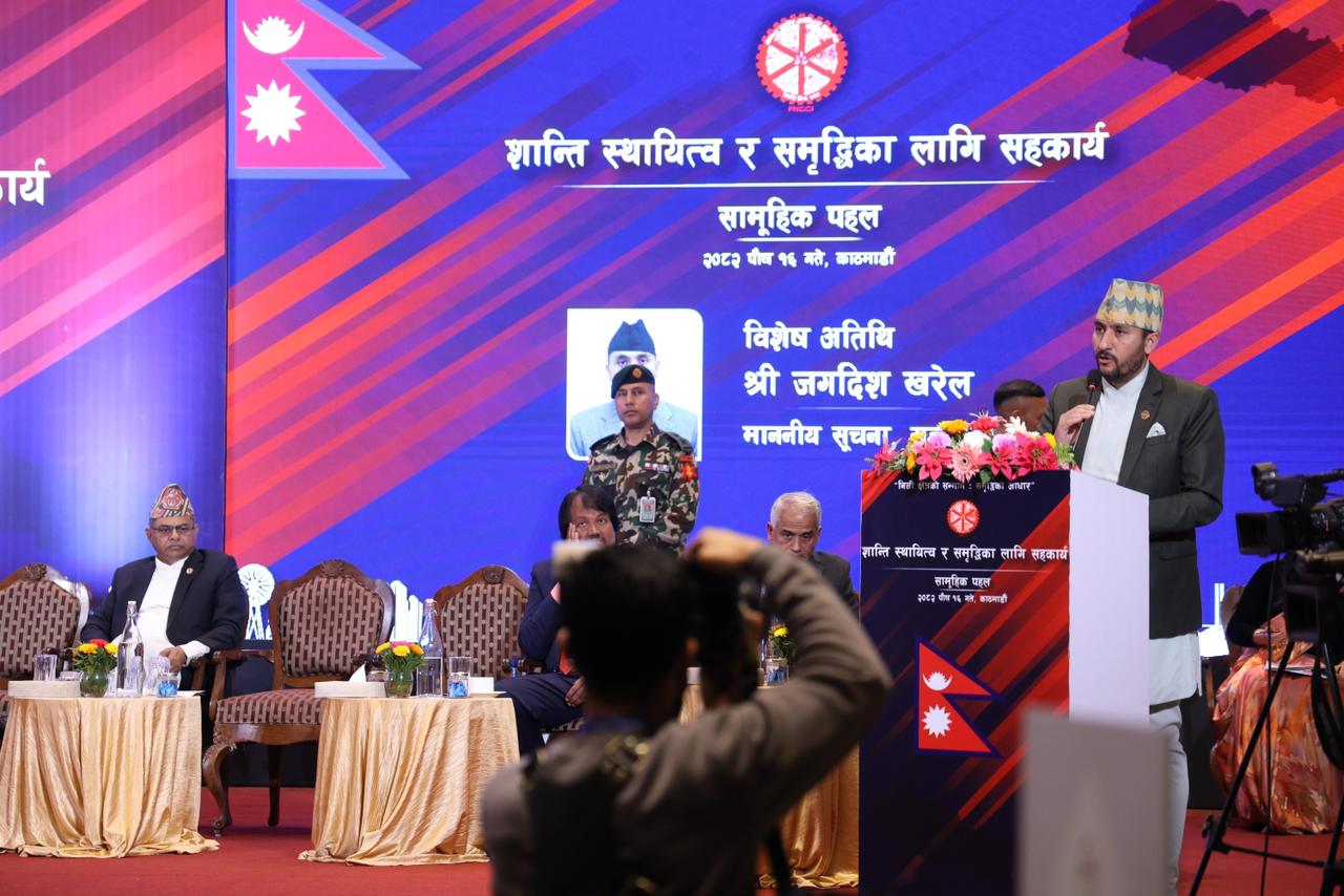 सरकार दृढताका साथ निर्वाचनमा अगाडि बढेको छ : मन्त्री खरेल