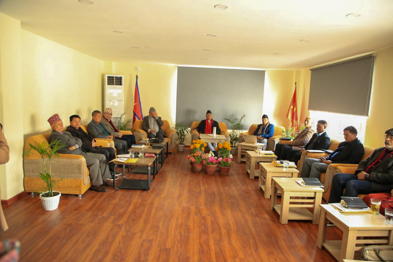 एमालेको सचिवालय बैठक सुरु