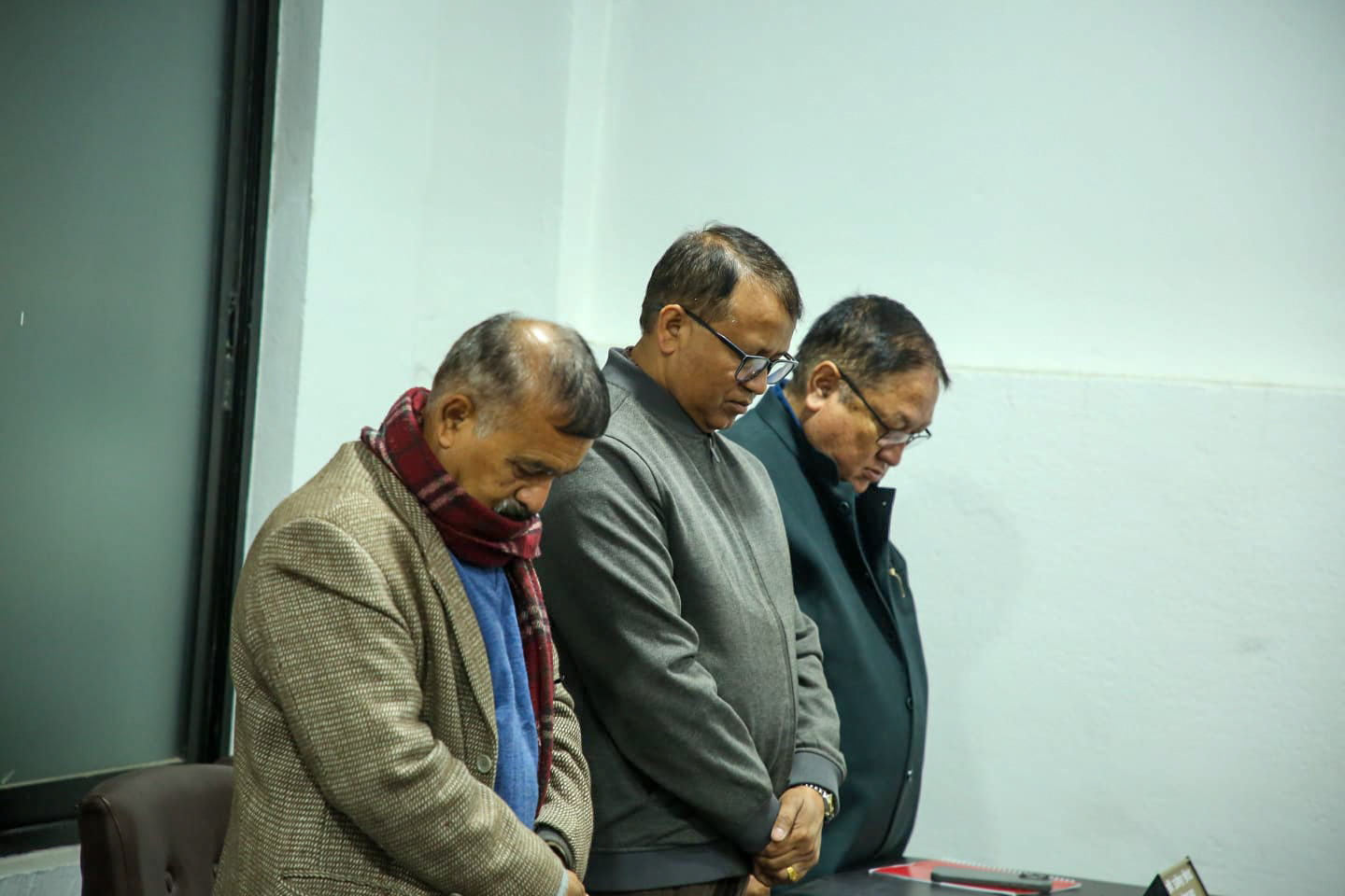 नेपाली काङ्ग्रेसका पूर्व केन्द्रीय सदस्य एवं पूर्वमन्त्री आमोदप्रसाद उपाध्यायको निधनप्रति शोक प्रकट (फोटो फिचर)