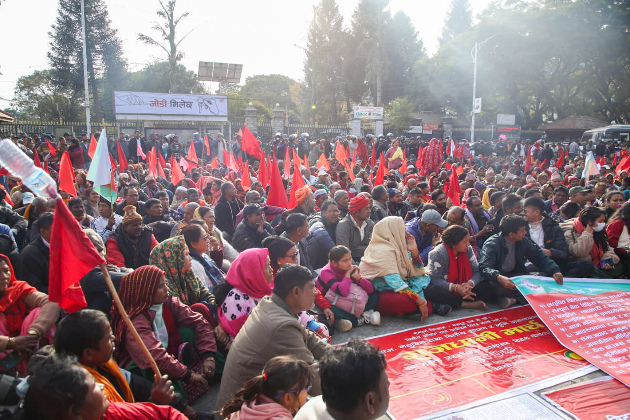 मिटरब्याज, लघुवित्त तथा वित्तीय शोषणविरुद्ध राजधानी मार्च (फोटो फिचर)