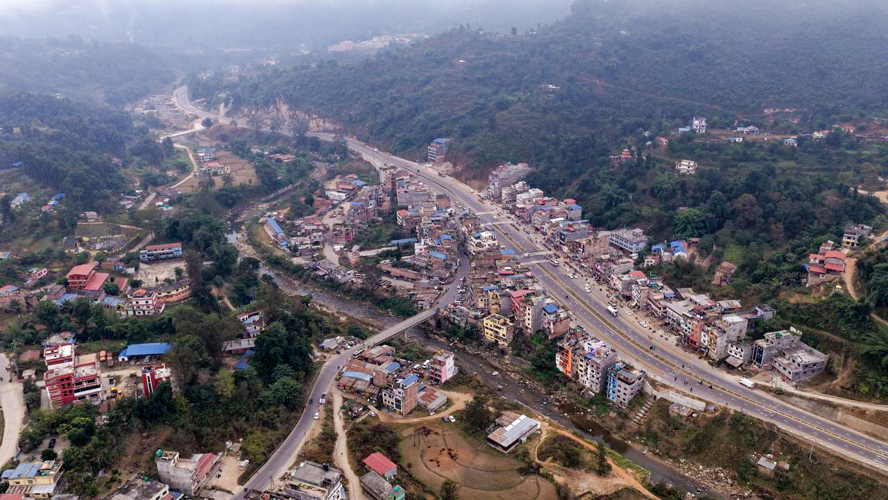 ड्रोनबाट देखिएको बन्दिपुर (फोटो फिचर)