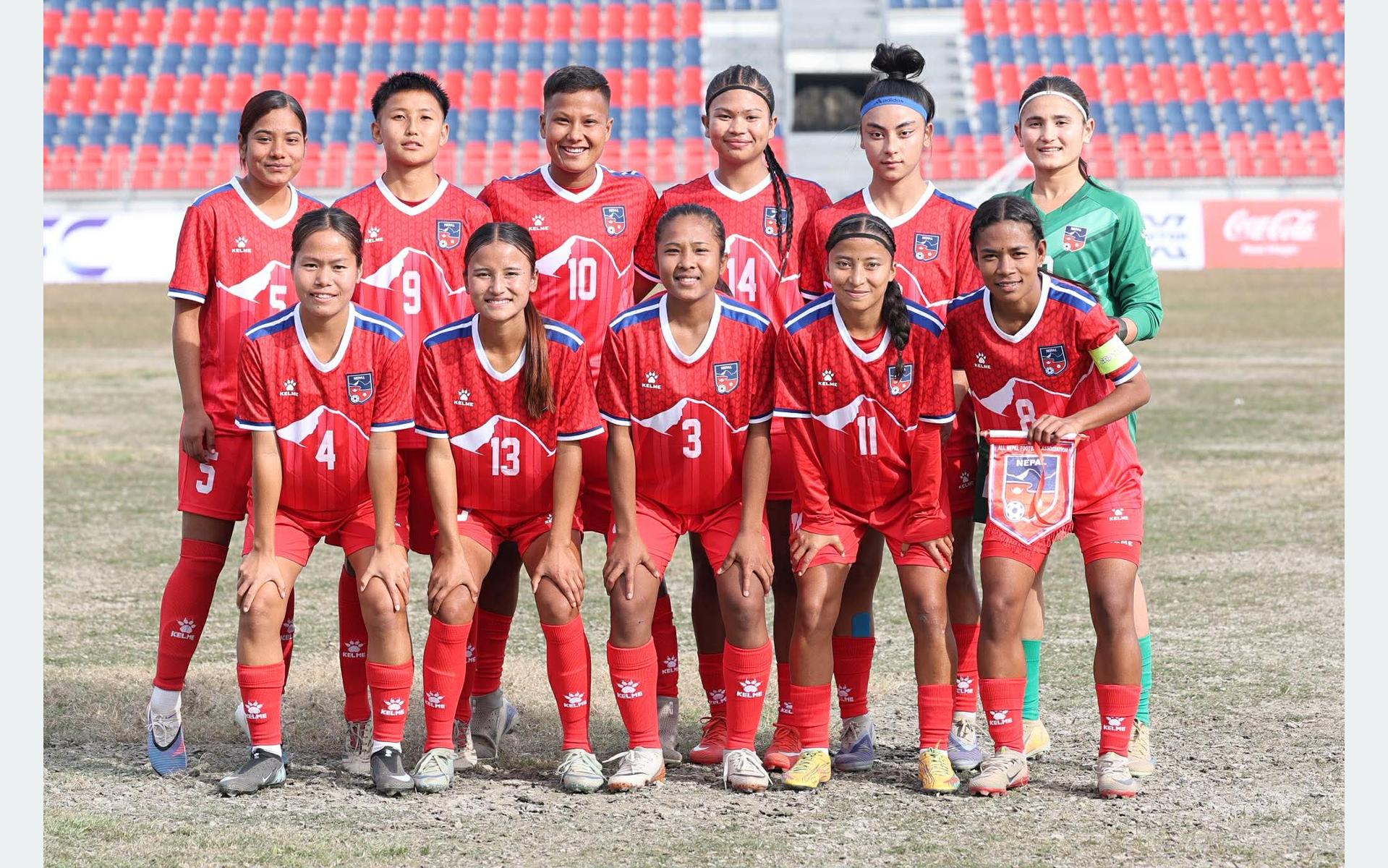 साफ महिला च्याम्पियनसिपमा भारतसँग नेपाल पराजित