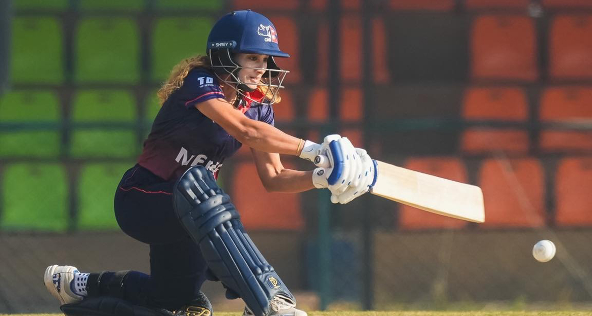 महिला टि–२० विश्वकप ग्लोबल छनोट : थाइल्याण्डलाई नेपालको १२३ रनको लक्ष्य