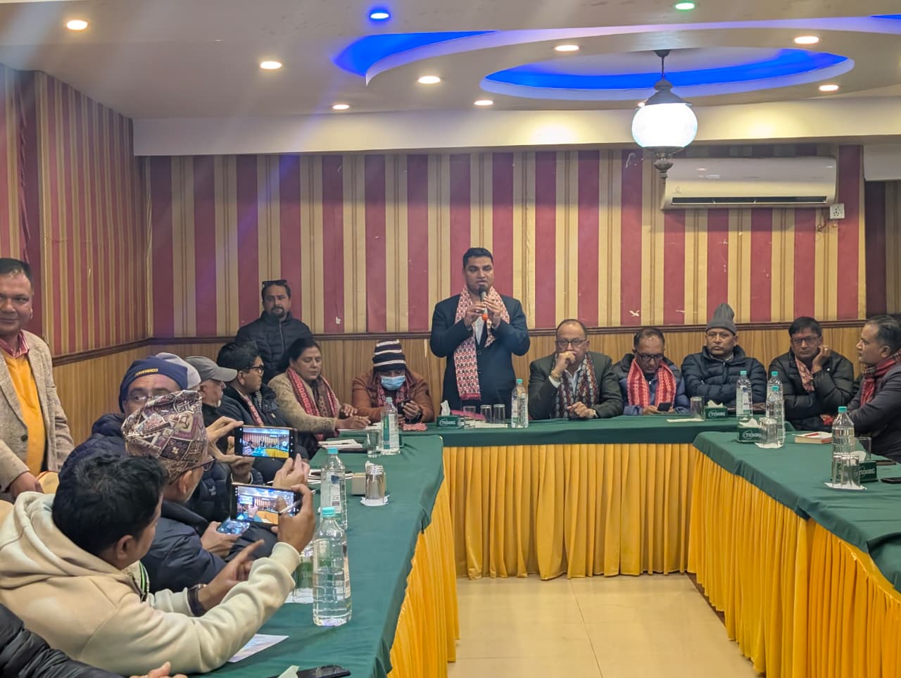 सामाजिक सञ्जालमार्फत कांग्रेसका पक्षमा माहौल सिर्जना गर्न महामन्त्री पौडेलको आग्रह