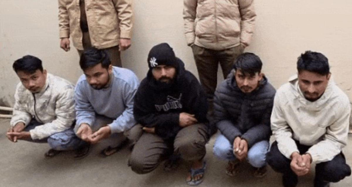 भारतमा नेपाली ठगी गिरोह पक्राउ, ५ जना आरोपीमध्ये ४ नेपाली