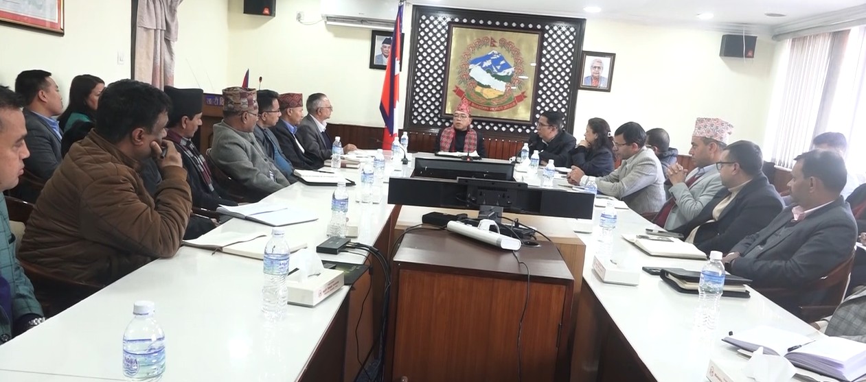 शहरी बिकास मन्त्रीले ग्रहण गरे पदभार