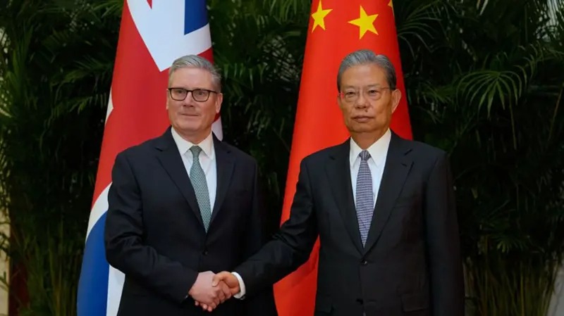 बेलायती प्रधानमन्त्री केयर स्टारमर चीन भ्रमणमा, आज सी जिनपिङलाई भेट्ने